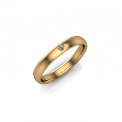 Sophie - Ladies 9ct Yellow Gold Diamond Set Wedding Ring From £295